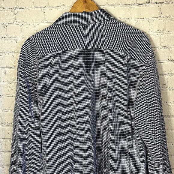 Charles Tyrwhitt Mens Spread Collar Poplin Long Sleeve Classic Fit 18 Non Iron - Picture 7 of 8